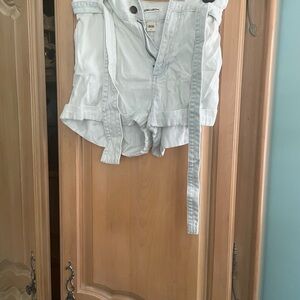 Billabong High Waist Blue Shorts Relaxed Fit